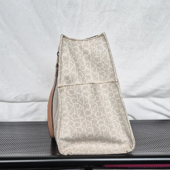 Calvin Klein Cream and Brown Women's Tote Bag - Picture 3 of 12